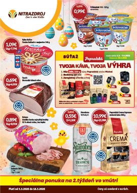 Nitrazdroj leták platný od štvrtka 05.03.
