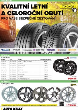 Auto Kelly leták od úterý 31.03.