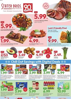 Stater Bros. weekly ad from Wednesday 03/18