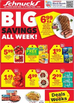 Schnucks weekly ad from Wednesday 03/18