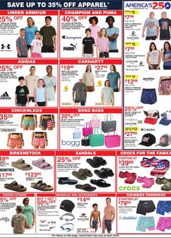 Dunham's Sports weekly ad from Saturday 05/16