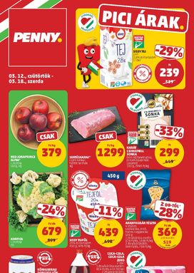 PENNY Maďarsko leták platný od štvrtka 12.03.
