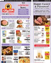 ShopRite weekly ad from Sunday 03/29