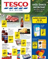 Tesco leták od středy 20.05.