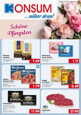 Konsum-Prospekt von Montag 18.05.