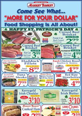 Market Basket weekly ad from Sunday 03/08
