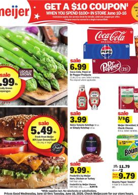 Meijer weekly ad from Wednesday 06/10