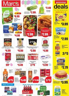 Marc's weekly ad from Wednesday 03/18