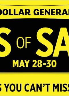 Dollar General weekly ad from Sunday 05/24