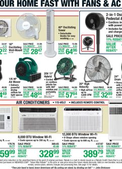 Menards - 11% Rebate Sale