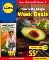 Lidl weekly ad from Wednesday 04/29