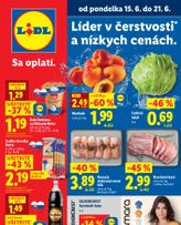 Lidl leták platný od pondelka 15.06.