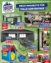 Centershop-Prospekt von Montag 18.05.