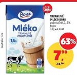Trvanlivé mléko Boni 1l