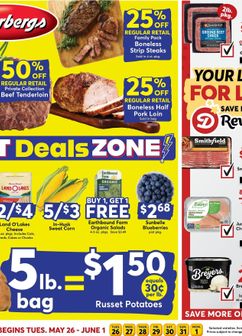 Dierbergs weekly ad from Tuesday 05/26