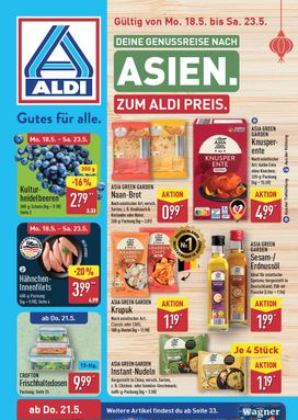 ALDI Nord-Prospekt von Montag 18.05.