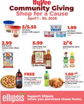 Hy Vee - Community Giving - Shop for a Cause