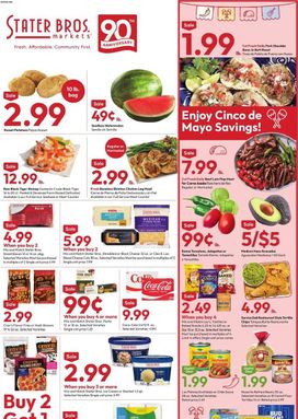 Stater Bros. weekly ad from Wednesday 04/29