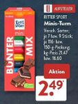 RITTER SPORT Minis-Turm