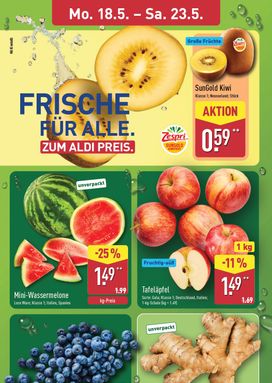 ALDI Nord-Prospekt von Montag 18.05.