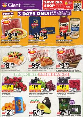 Giant weekly ad from Friday 04/24