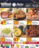 Market Street weekly ad from Wednesday 04/29