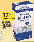JČ mléko trvanlivé polotučné 1 l