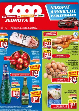 COOP Jednota leták platný od štvrtka 04.06.