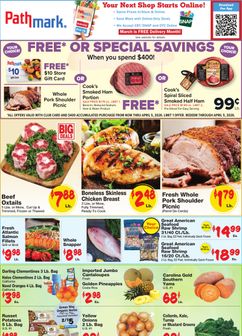 Pathmark weekly ad from Friday 03/27