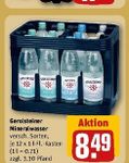 Gerolsteiner Mineralwasser 12x1l im Angebot