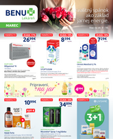 BENU Lekáreň leták platný od nedele 01.03.
