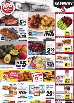 Safeway weekly ad from Wednesday 05/27