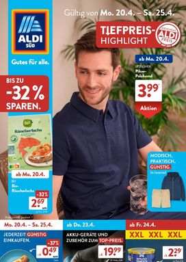 Aldi Süd Německo leták od pondělí 20.04.
