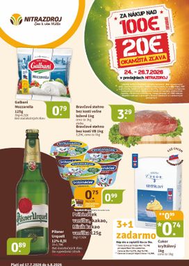 Nitrazdroj leták platný od piatku 17.07.