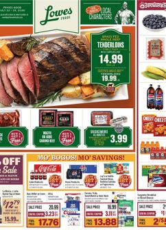 Lowes Foods weekly ad from Wednesday 07/22