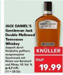 JACK DANIEL'S JACK Gentleman Jack Double Mellowed Tennessee Whiskey 0,7l im Angebot