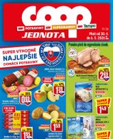 COOP Jednota leták platný od štvrtka 30.04.