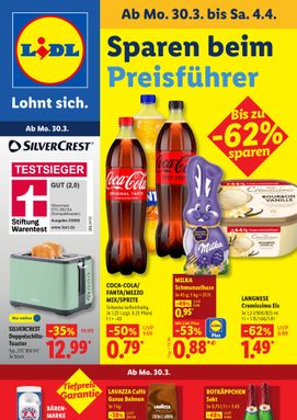 Lidl-Prospekt von Montag 30.03.