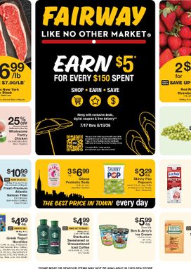 Fairway weekly ad from Friday 07/17