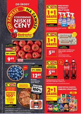 Biedronka leták od středy 29.04.