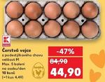 Čerstvá vejce podestýlková M 10 ks