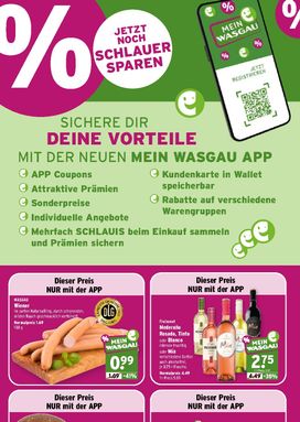 WASGAU-Prospekt von Montag 18.05.
