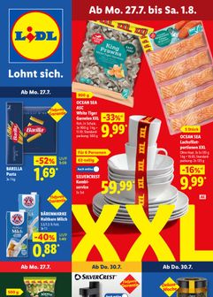 Lidl-Prospekt von Montag 27.07.