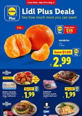 Lidl weekly ad from Wednesday 07/29