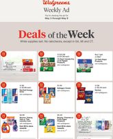 Walgreens weekly ad from Sunday 05/03