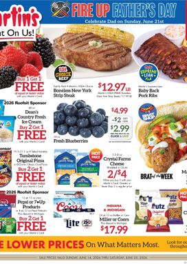 Martin's Super Markets weekly ad from Sunday 06/14