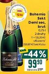 Bohemia Sekt Demi sec, brut 0,75 l