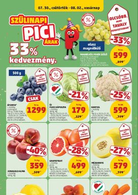 PENNY Maďarsko leták platný od štvrtka 30.07.