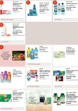 Walgreens weekly ad from Sunday 06/14