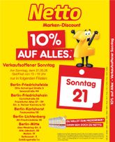 Netto Německo - Verkaufsoffener Sonntag in deiner Nähe
